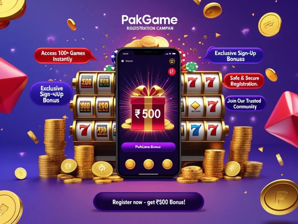 Pakgame register